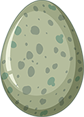 uovo di dinosauro